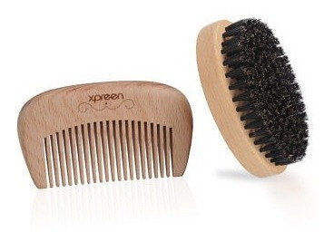 Conjunto Varonil Barba De Jabalí Cepillo Y Peine, Xpreen Pre 1