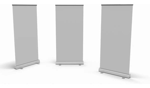 Portabanner Rollup 85x200cm Porta Banner Roll Up Caja X6 0