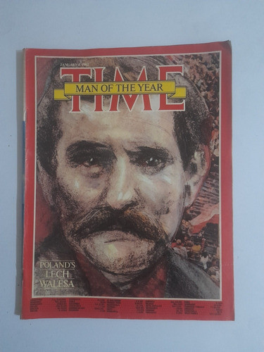 Time En Ingles Lech Walesa El Hombre Del Año 1982 0