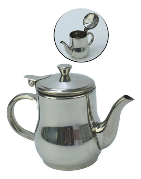 Bule De Inox Para Café Chá 280ml 0 Bule De Inox Para Café Chá 280ml 0