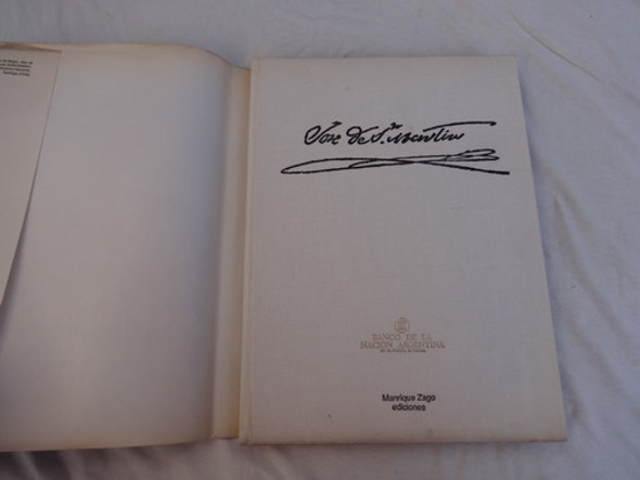 San Martin Camino Hacia Libertad Antiguo Historia Libro Zago 1