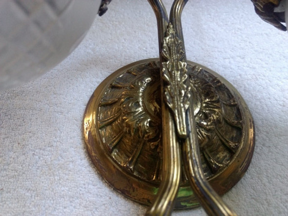 Aplique/iluminacion Techo/pared  Vidrio/metal Leer Bien! 1