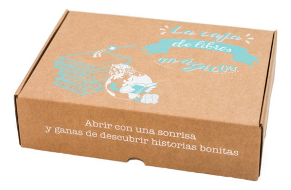 Caja Literaria Sorpresa, Con Libros Y Regalos Para Niños. 0