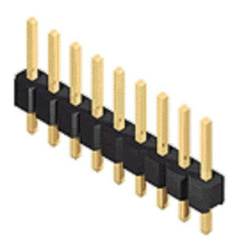 Tira De 40 Pines Macho Recta 2.54mm .1  Poste40 X20 Un 0