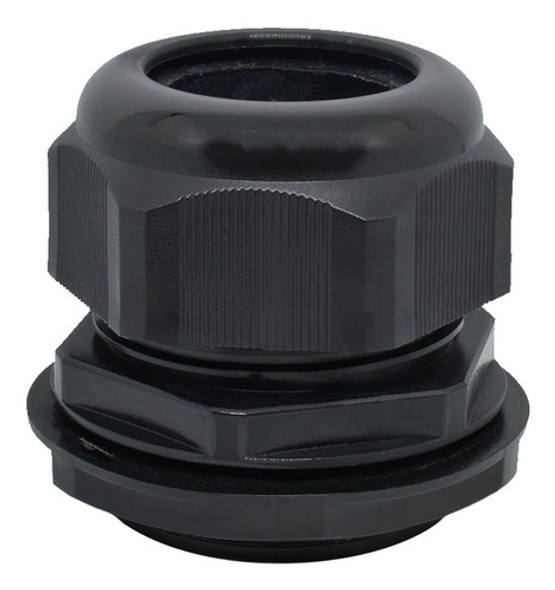 Prensacable Plastico 2' Ajuste 32 A 38mm Negro Conico 0