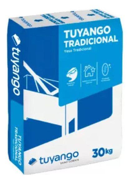 Yeso Tuyango Tradicional Blanco 30 Kg 0