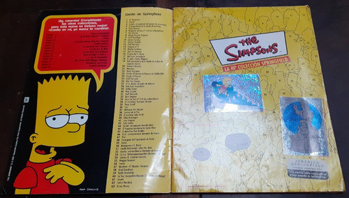 Album * Los Simpsons Iii * 2001, Tiene 24 Figuritas 1