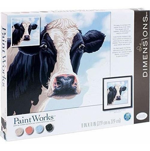 Dimensiones 73-91731, Kit De Numeros De Pintura De Vaca Para 1