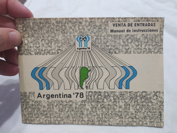 Catalogo Manual De Instrucciones Venta Entradas Mundial 78 0