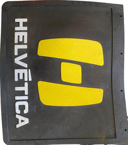 Guardabarros Plástico  Helvetica Con Guardafango 1