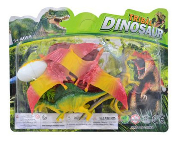 Set De Dinosaurios 8 Piezas En Blister 24x19cm - 50379 0 Set De Dinosaurios 8 Piezas En Blister 24x19cm - 50379 0
