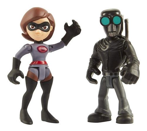 Jakks Pacific Los Increibles 2 Elastigirl & Screenslaver 1