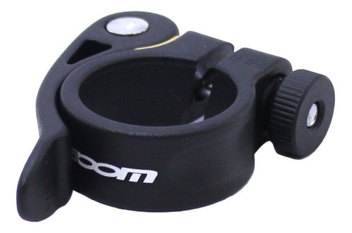 Clamp Abrazadera Bicicleta Zoom 28,6 Mm Aluminio C/ Cierre 0