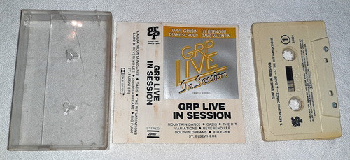 Frt Grátis Grp Live Session K7 Dave Grusin Lee Ritenour 0