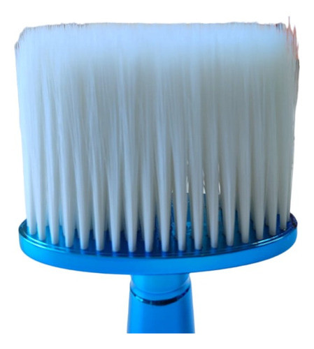 Espanador De Cabelo Cabo De Plástico Cromado Azul Cod 1507 1