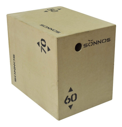 Cajón Madera Para Salto Grande 70x60x50cm Funcional Sonnos 0