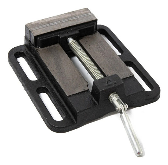 Morsa Plana 4 Pulgadas 100mm Ideal Taladro De Banco 16mm 0
