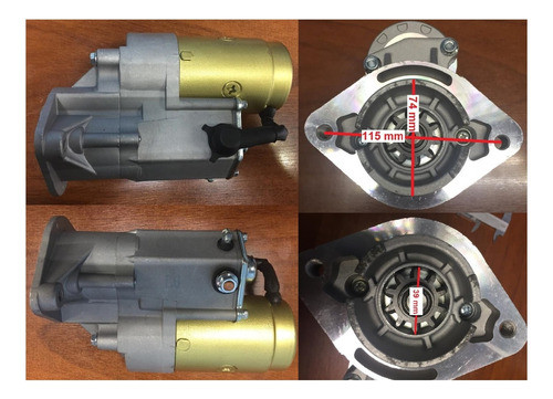 Arranque Toyota Corolla Diesel 1986-1987  (10d)  Bidart 1