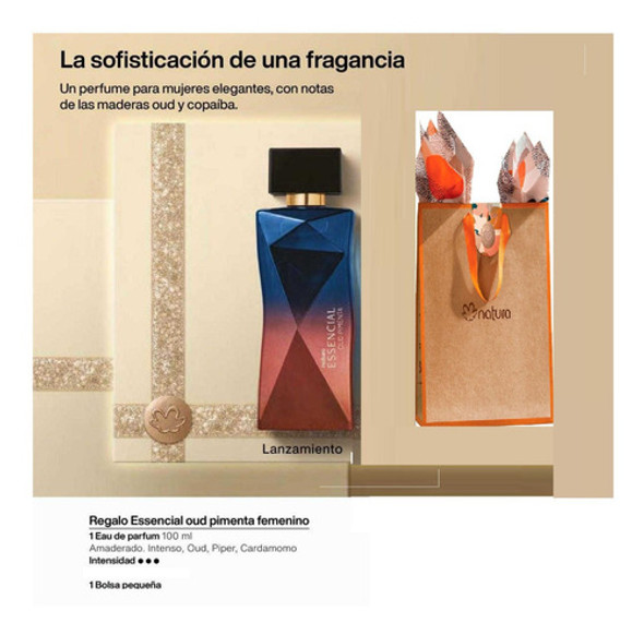 Essencial Oud Pimenta Eau De Parfum Femenino 100ml Natura 1 Essencial Oud Pimenta Eau De Parfum Femenino 100ml Natura 1