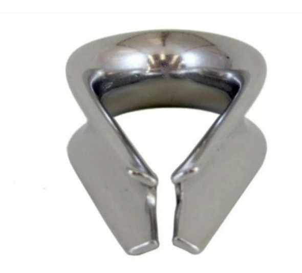 Presilha Sapatilha Inox P/ Cabo De Aço 3/16  - 10 Unidades 0