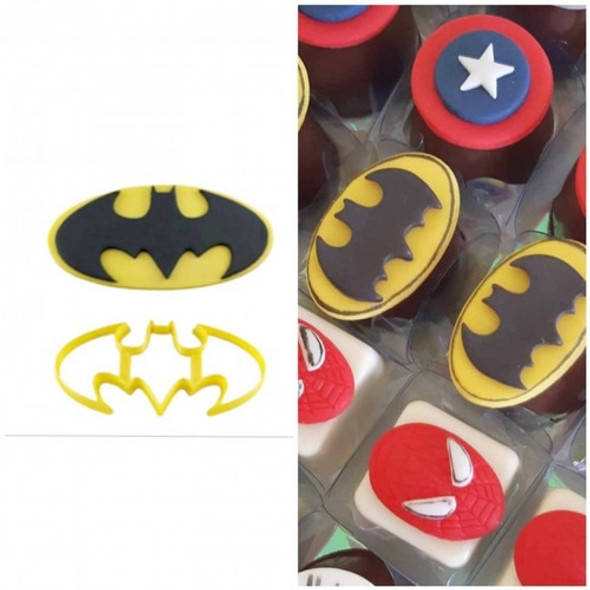 Cortador Super Heróis - Morcego Símbolo Batman 5cm 0