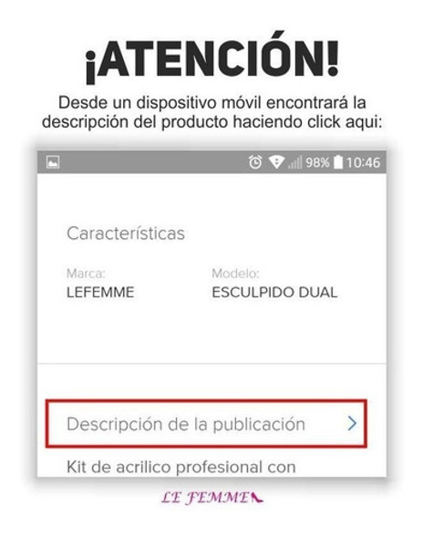 Primer Con Acido Uñas Esculpidas 10ml Acryfine Lefemme 1