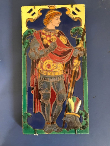 Cuadro Azulejo Serie Quijote Triana Sevilla Siglo Xix 1