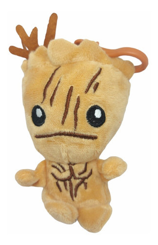 Groot Guardianes De La Galaxia - Mini Peluche Llavero Clip 0
