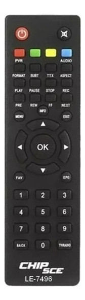 10 X Controles  P/ Conversor Digital Visiontec Vt7500 Isdbt 0