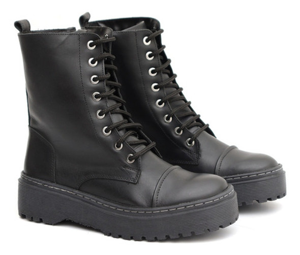 Arietto Coturno Feminino Cadarço 9003 1
