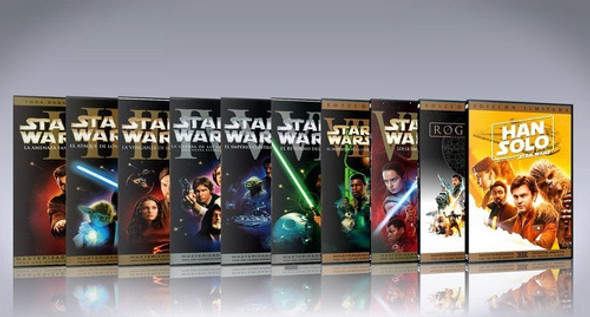 Star Wars Saga Completa Pack 10 Películas Colección En Dvd 0