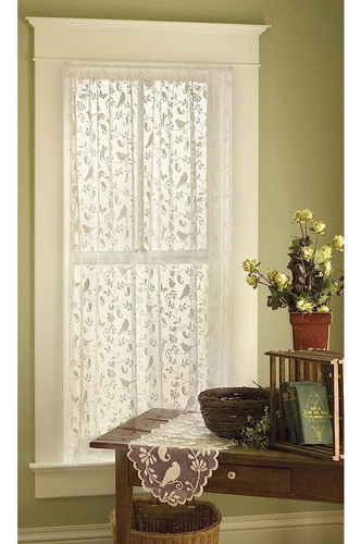 Heritage Lace, White Bristol Garden 60x63 Panel, 60 X 63 1