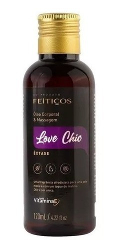 Óleo Corporal Aromatico Massagem Relaxante 120ml Feitiços 0