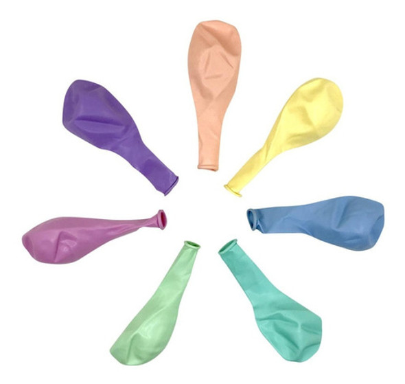 Globo Pastel - R10 - 50 Unidades - Universo Mágico 1