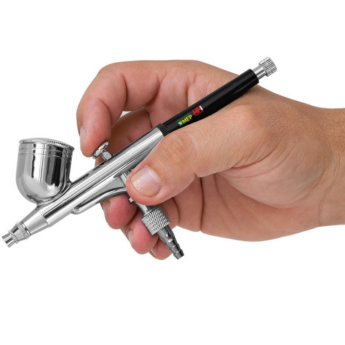 Pistola De Pintura Aerógrafo Pdr Bico 0,3mm Pro575 0