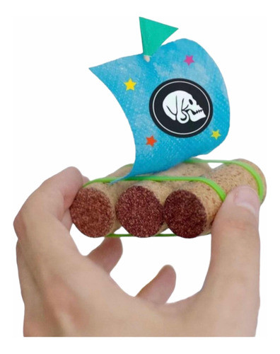 Kit Para Crear Barcos De Corcho Juguete - Olivetta 0