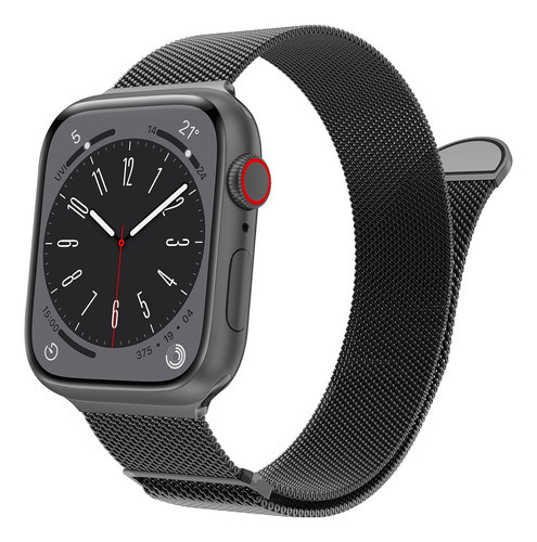 Correa De Metal Negro P/apple Watch Ultra 9 8 7 38/41mm 0