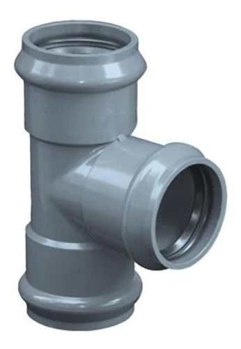 Ramal Tee Pvc Clase 10 Junta Elástica  Inyectado 110mm 0