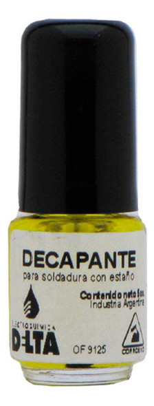 3 Decapantes Para Soldar Sobre Superficies Dificiles 5cc 0