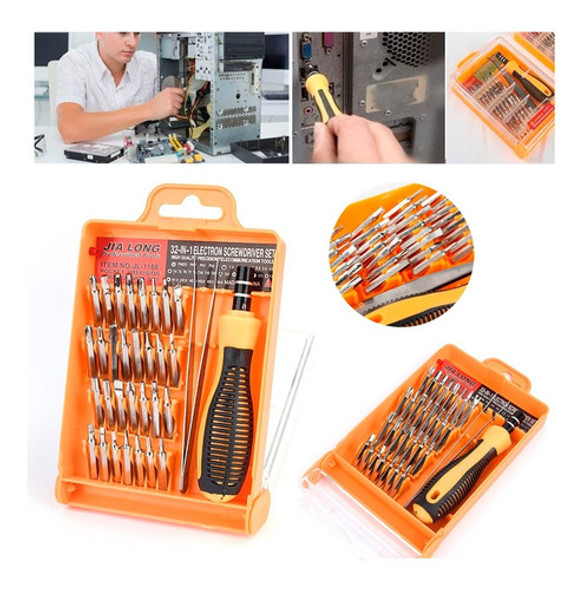 Kit 32 Destornilladores Reparacion Celulares Torx Imantados 0