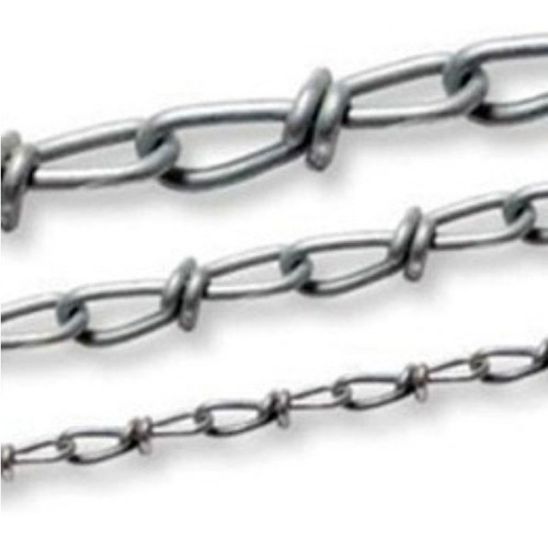 Cadena Nudo Galvanizada Usos Múltiples 25 Mt Varias Medidas 0