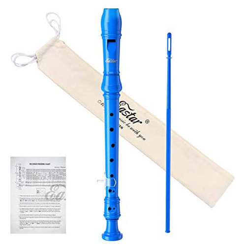 Flauta Soprano Estilo Aleman C - Abs Con Funda 0