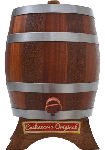 Barril Dorna Cachaça Pipote Bálsamo Vertical 2 Litros 0