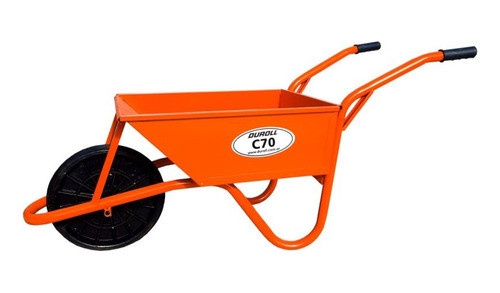 Carretilla De Chapa Reforzada Capacidad 70 Lts Dimar H & M 1