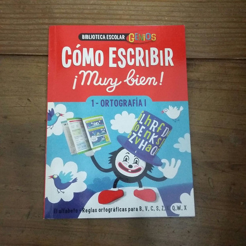 Libro Cómo Escribir ¡muy Bien! 1 Ortografía De Genios (27) 0
