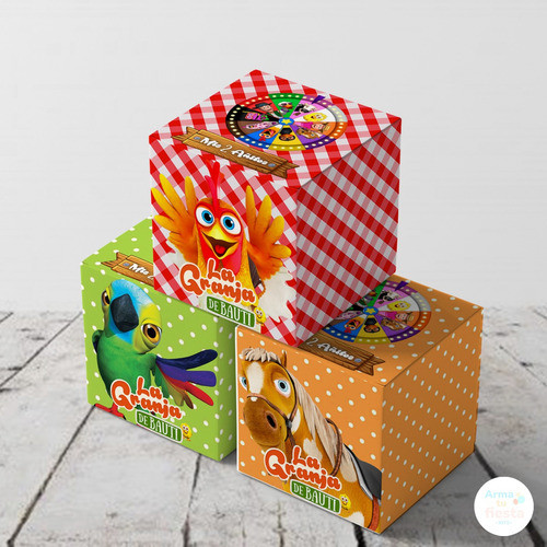 Kit Imprimible Granja De Zenon Texto Editable 1