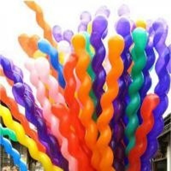 Globos Tirabuzon 25 Unidades.. Grandes Universo Magico 0