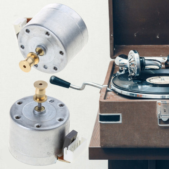 Motor Giratório De Metal Gramophone Para Toca-discos Dc 12v 1 Motor Giratório De Metal Gramophone Para Toca-discos Dc 12v 1