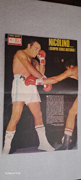 Póster Nicolino Locche Año 1973 0