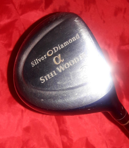 Remato Hoy Madera 3 Silver Diamond Alfa Steel Wood Iii -golf 0 Remato Hoy Madera 3 Silver Diamond Alfa Steel Wood Iii -golf 0